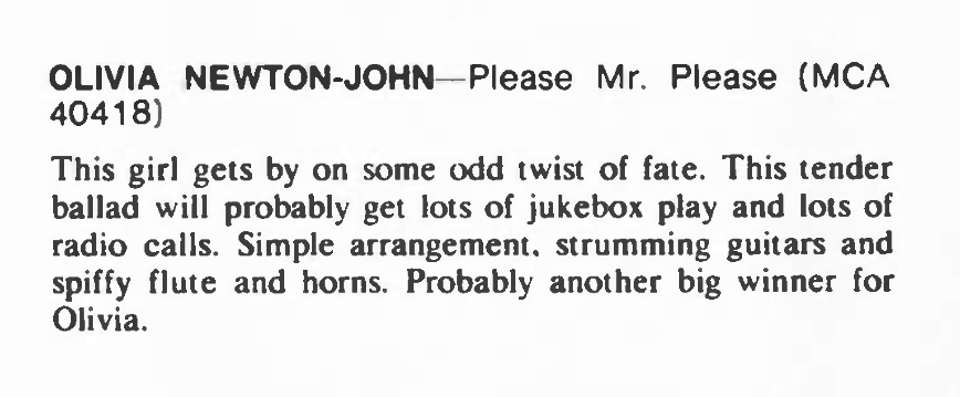 Please Mr Please review - Gig