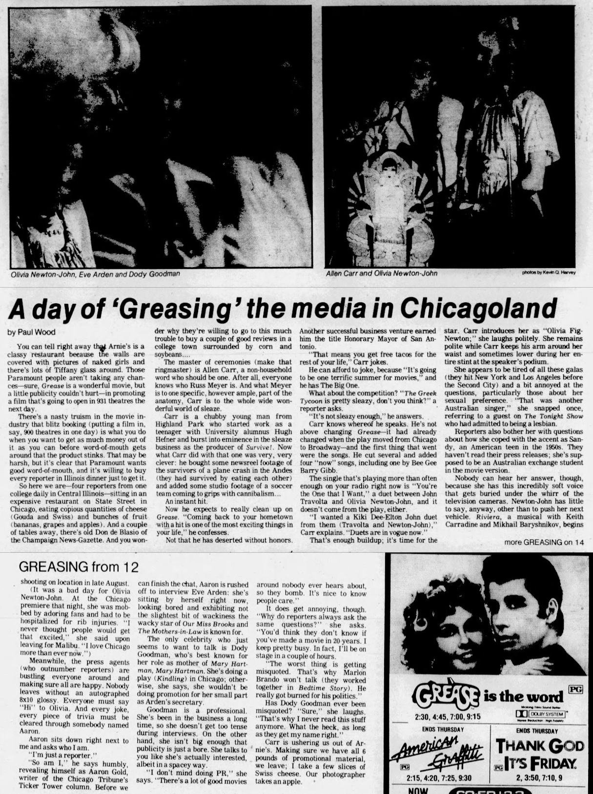 A day of Greasing the media in Chicagoland - The Daily Illini