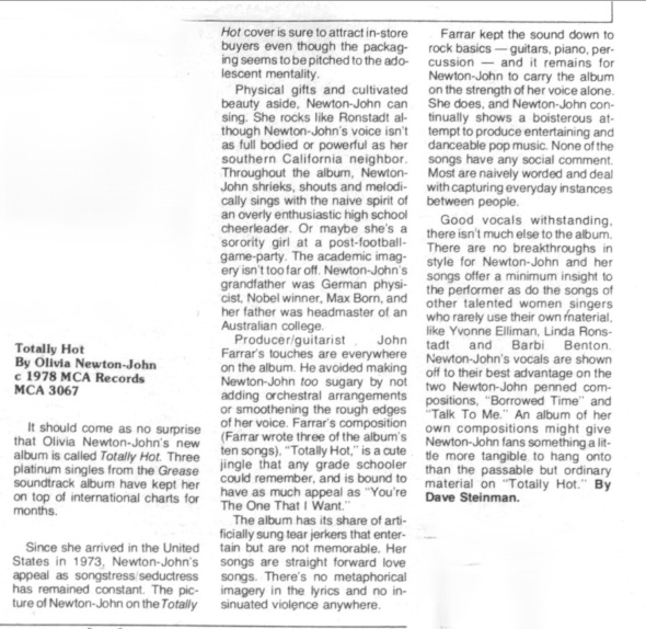 Totally Hot review - Oregon Daily Herald