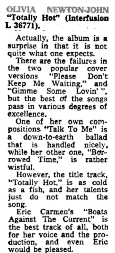 Totally Hot review - New Zealand Press Agency