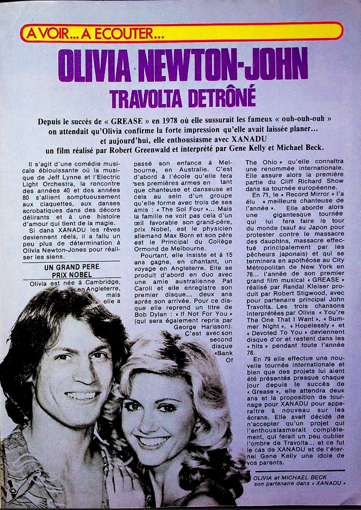 Travolta Dethroned - Tele Junior