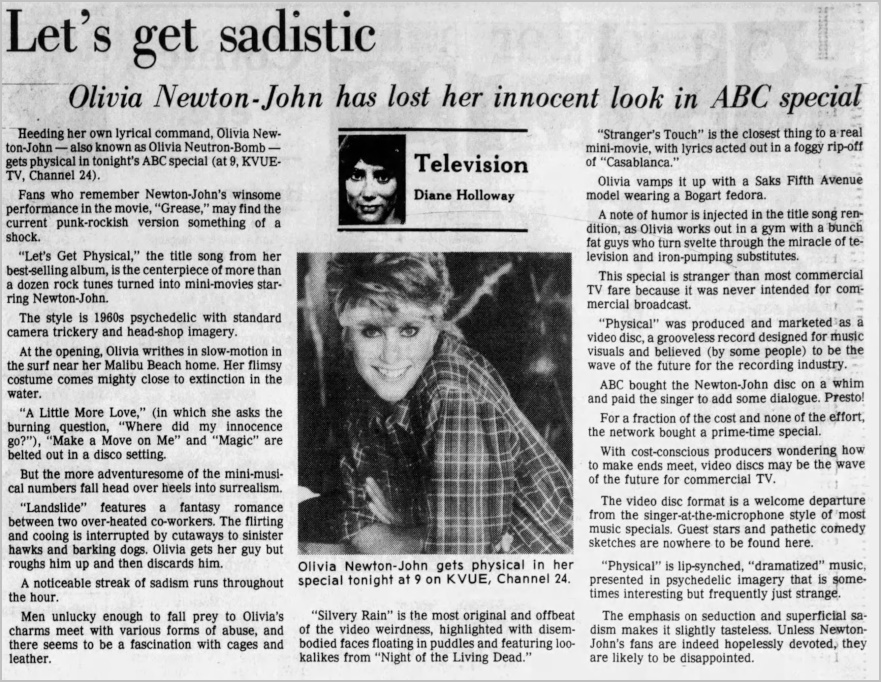 Let's Get Sadistic - Austin American Statesman