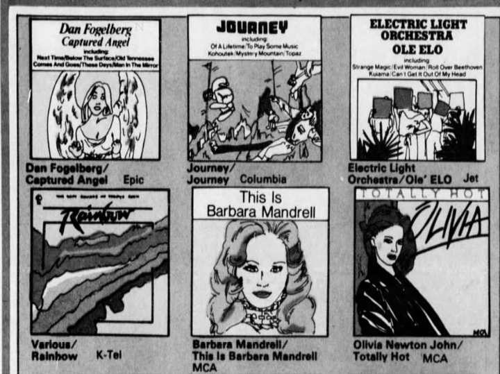 Totally Hot album advert - The Times Herald