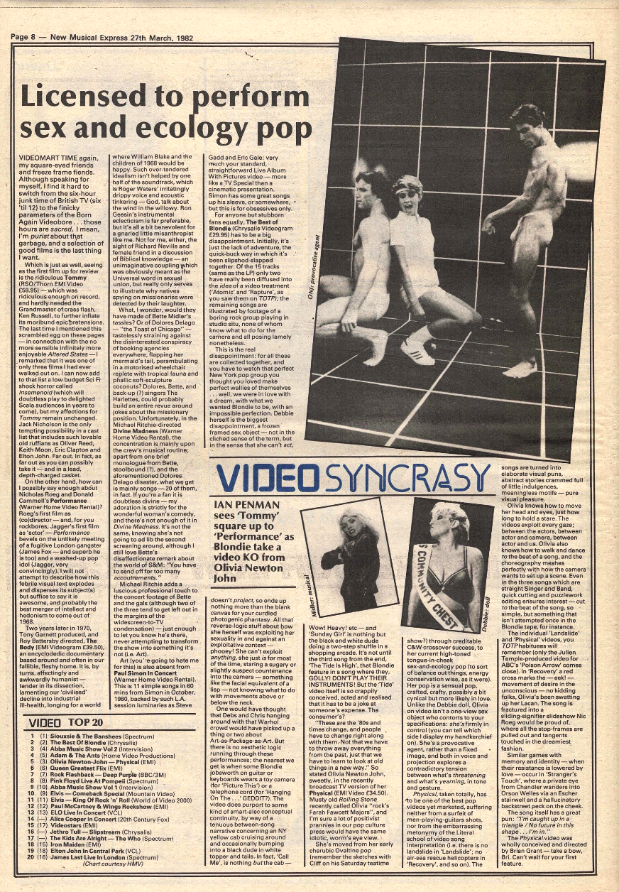 Licensed to perform sex and ecology pop - NME