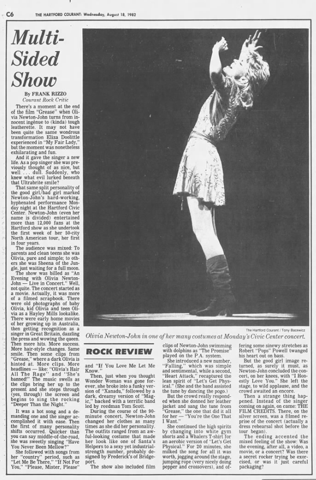 Multi Sided Show, Rock Review - Hartford Courant