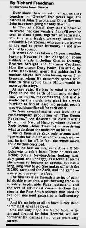 Two Of A Kind review - The Telegraph Herald