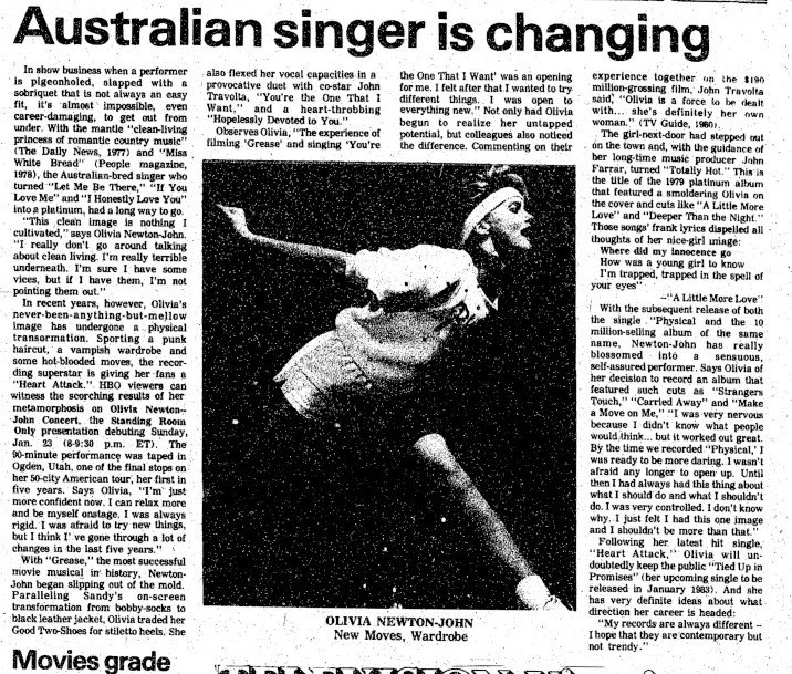 Australian singer is changing - Southwest Times