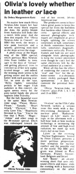 Olivia's lovely whether in leather or lace - Farmville Herald