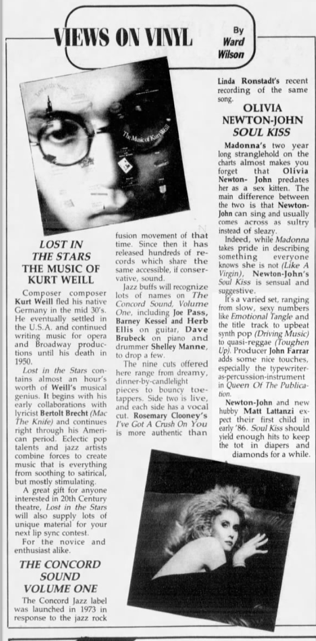 Soul Kiss - The Sunday News