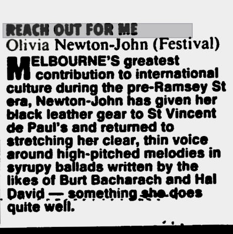 Reach Out For Me single review  - The Age