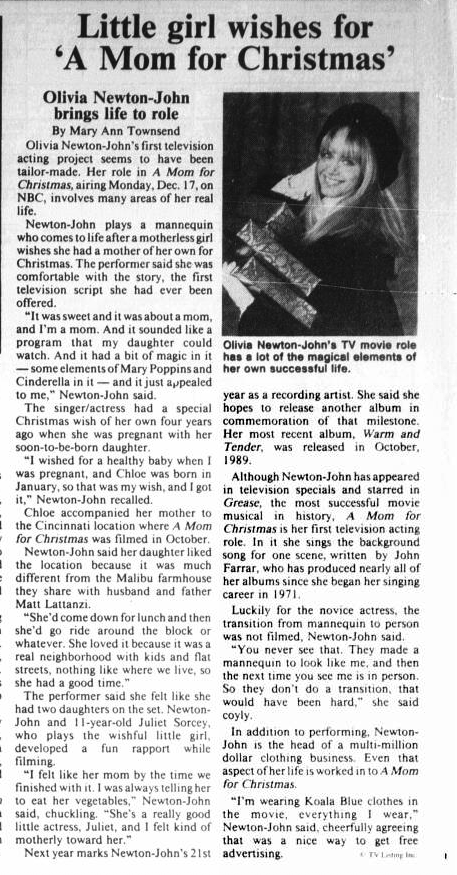 Little girl wishes for A Mom for Christmas  - Citizens Journal