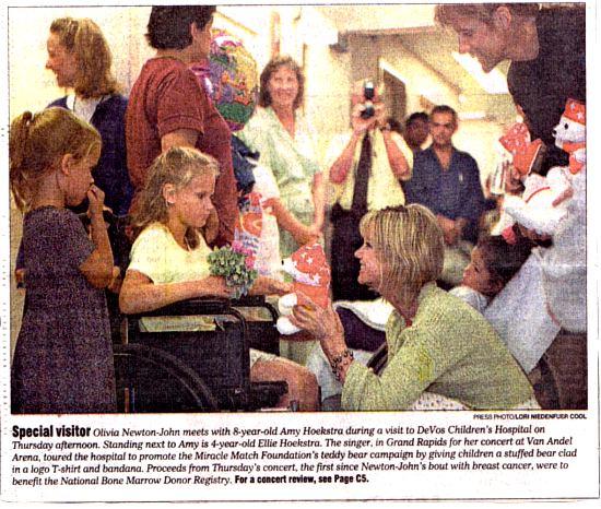 Olivia's fans, They honestly love her - Grand Rapids Press