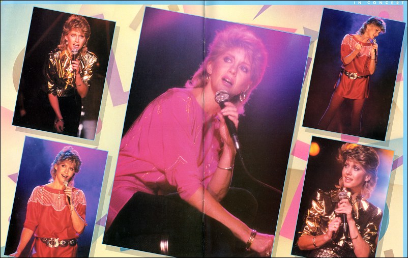 Olivia's 1982 Physical tour - US