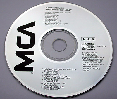 Have You Never Been Mellow CD