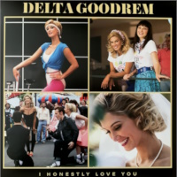 Delta Goodrem I Honestly Love You Translucent Magenta vinyl, cover features Olivia Newton-John