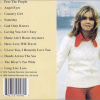 Olivia Newton-John Long Live Love reissue back cover