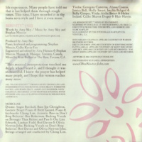 Stronger Than Before Australian release, inlay