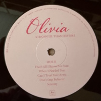 Stronger Than Before 2025 release, vinyl side B