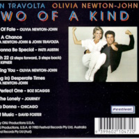 Two Of A Kind Australian 1998 CD release, back cover