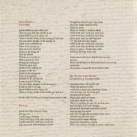 Warm and Tender Australian 1998 CD release, inlay