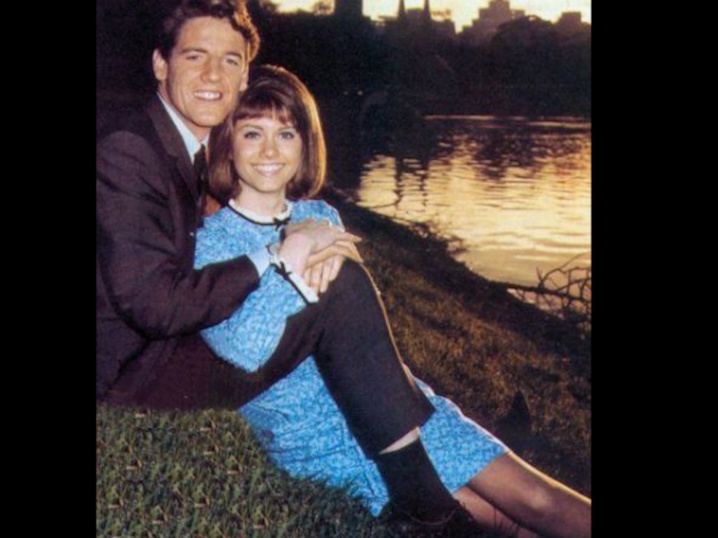 Olivia Newton-John and Ian Turpie