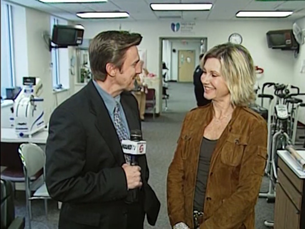 Olivia Newton-John with Scot England October 2006