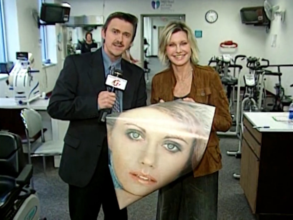 Olivia Newton-John with Scot England October 2006