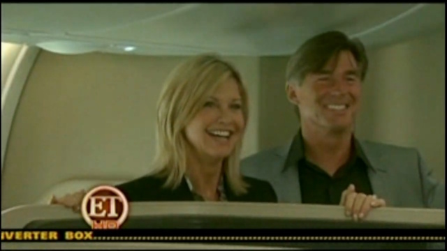 Olivia Newton-John on ET for Qantas maiden flight October 2008