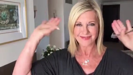 Olivia Newton-John Magnolia Ball message April 2015