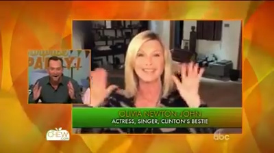 Olivia Newton-John on The Chew Feb 2015