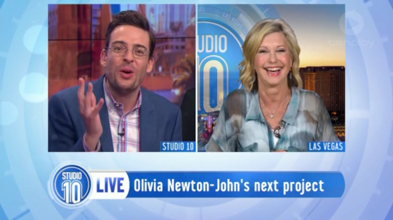 Olivia Newton-John on Studio 10 TV interview August 2016