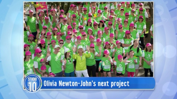 Olivia Newton-John on Studio 10 TV interview August 2016