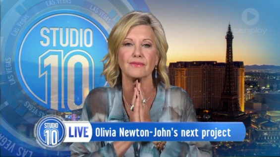 Olivia Newton-John on Studio 10 TV interview August 2016