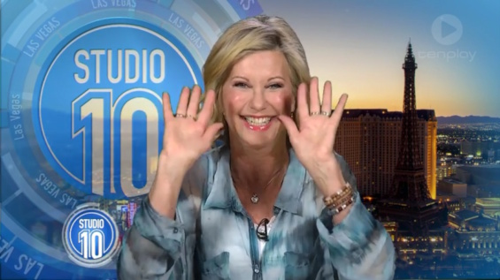Olivia Newton-John on Studio 10 TV interview August 2016
