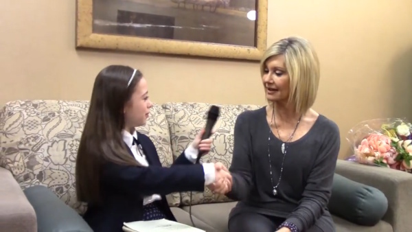 Shayna interviews Olivia Newton-John April 2017
