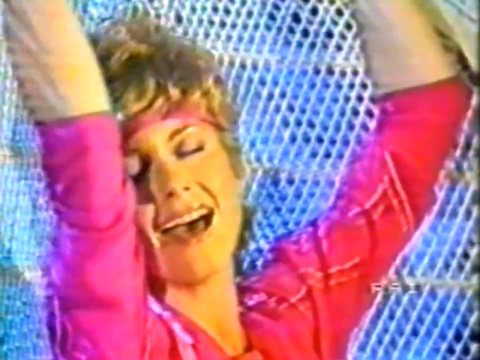 Olivia Newton-John on Che si Beve Stasera, Italy 1981