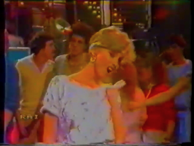 Olivia Newton-John on Happy Circus Italy 1981