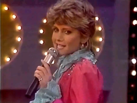 Olivia Newton-John on Sabado Sensacional Venezuela Feb 1982