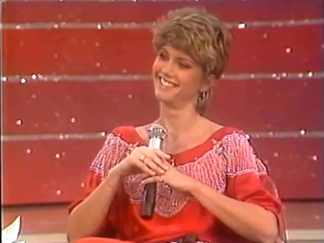 Olivia Newton-John on Sabado Sensacional Venezuela Feb 1982