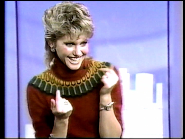 Olivia Newton-John HBO bloopers, January 1983