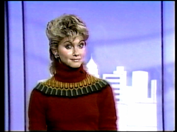 Olivia Newton-John HBO bloopers, January 1983
