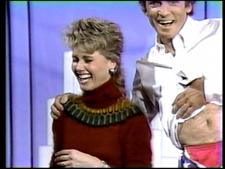Olivia Newton-John HBO bloopers, January 1983