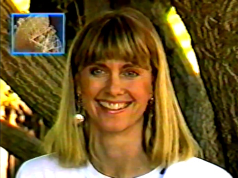 Olivia Newton-John on Metro opening November 1987